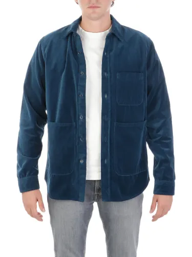 Picture of ASPESI | Men's Velvet Cotton Overshirt