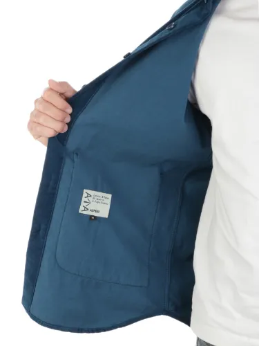 Picture of ASPESI | Men's Velvet Cotton Overshirt