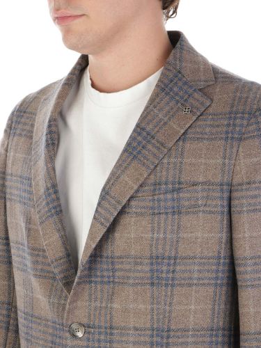 Immagine di TAGLIATORE | Giacca Uomo Finestrata in Lana e Cashmere