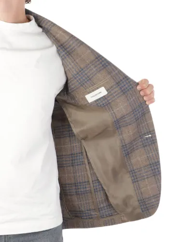Immagine di TAGLIATORE | Giacca Uomo Finestrata in Lana e Cashmere