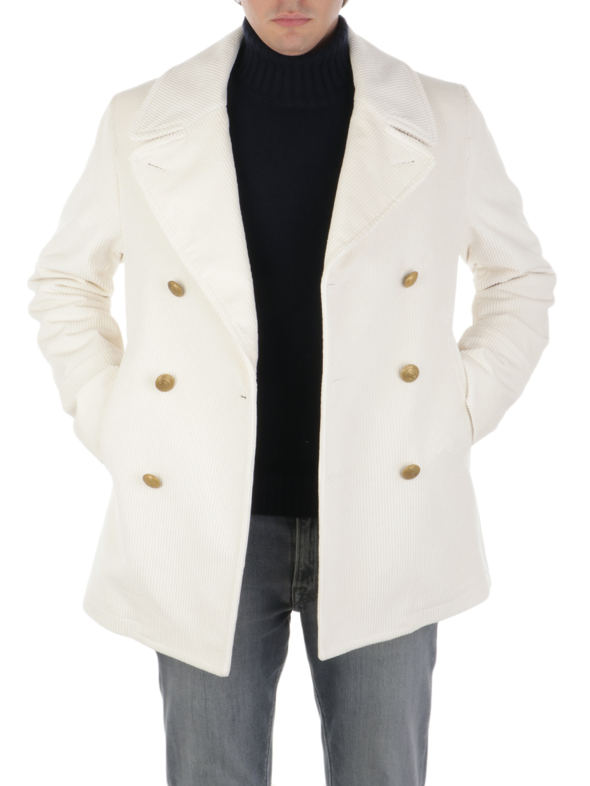 White peacoat men hotsell