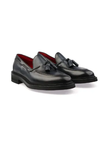 Picture of BARRETT | Men's Leather Loafer with Tassels