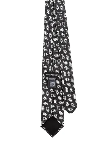Immagine di EMPORIO ARMANI | Cravatta Uomo in Seta Paisley