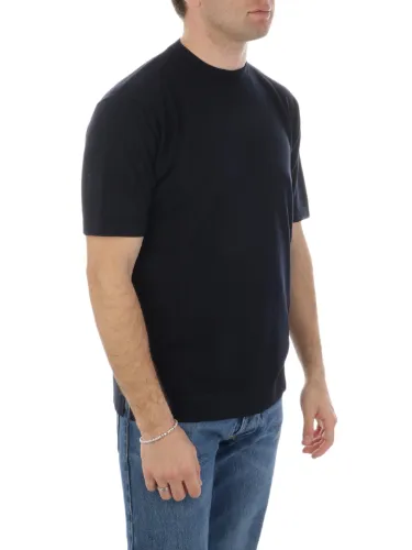 Picture of FILIPPO DE LAURENTIIS | Men's Crepe Cotton T-Shirt