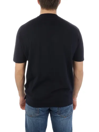 Picture of FILIPPO DE LAURENTIIS | Men's Crepe Cotton T-Shirt