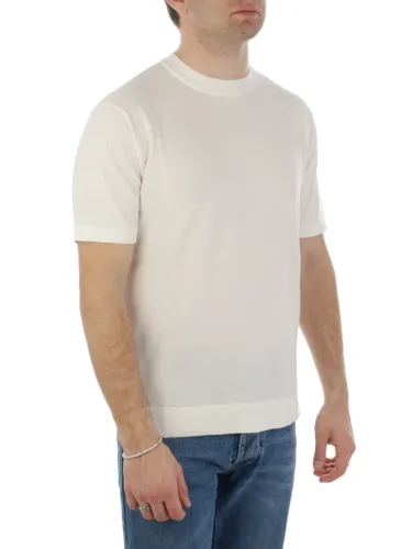 Immagine di FILIPPO DE LAURENTIIS | T-Shirt Uomo in Crepe di Cotone