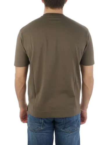 Picture of FILIPPO DE LAURENTIIS | Men's Crepe Cotton T-Shirt