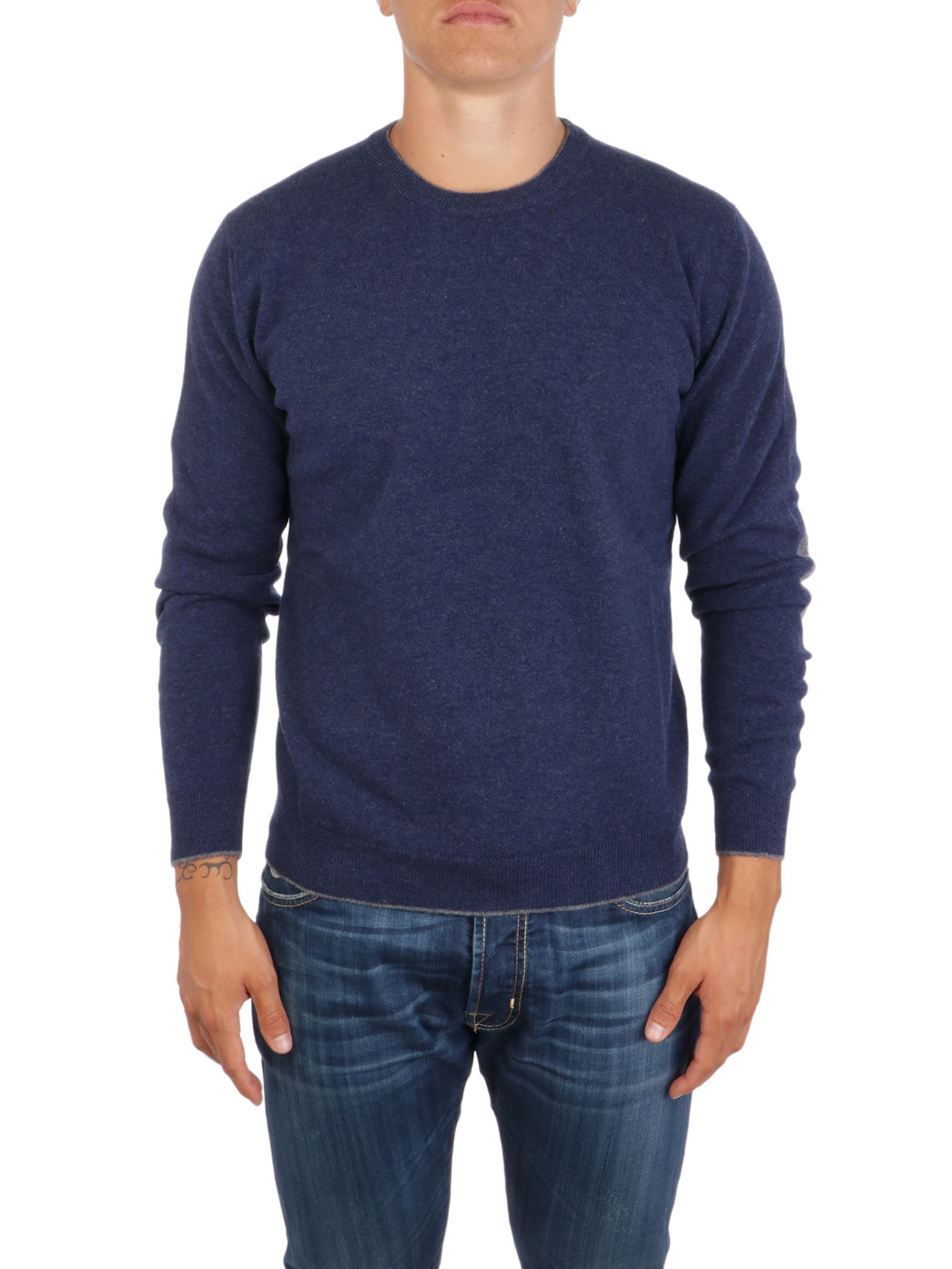 elbow patch mens sweater