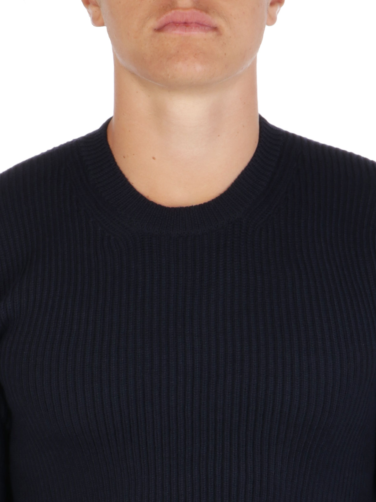 ALTEA Maglia Uomo in Lana a Coste Blu Navy | 2061116 | Botta \u0026 B  Abbigliamento