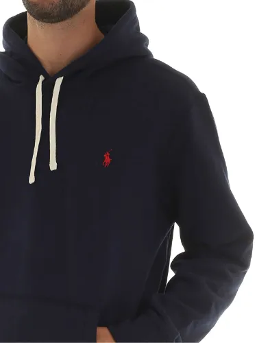 Immagine di POLO RALPH LAUREN | Felpa Uomo con Cappuccio in Cotone