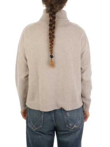 Picture of 7.1 SETTEPUNTOUNO | Women's Boxy Turtleneck in Wool