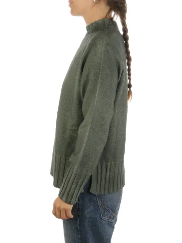 Picture of 7.1 SETTEPUNTOUNO | Women's Wool Turtleneck with Slits
