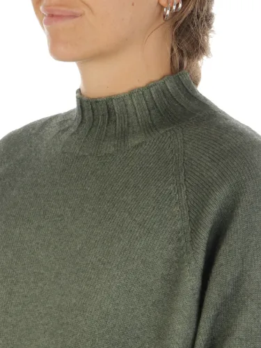 Picture of 7.1 SETTEPUNTOUNO | Women's Wool Turtleneck with Slits