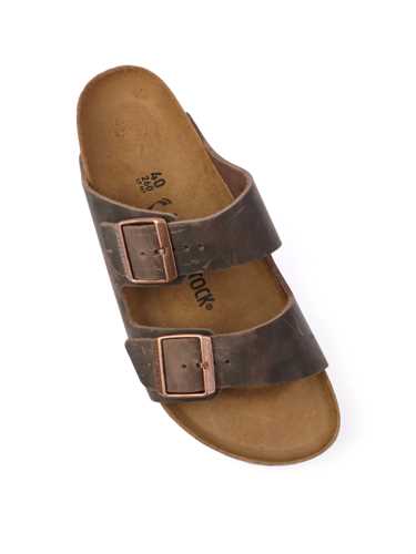 Picture of BIRKENSTOCK | Men's Arizona Leather Slippers