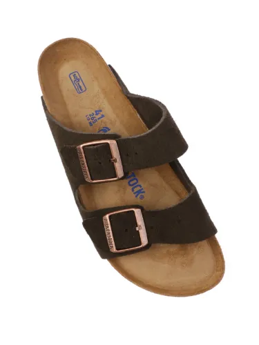Picture of BIRKENSTOCK | Men's Arizona Suede Slippers