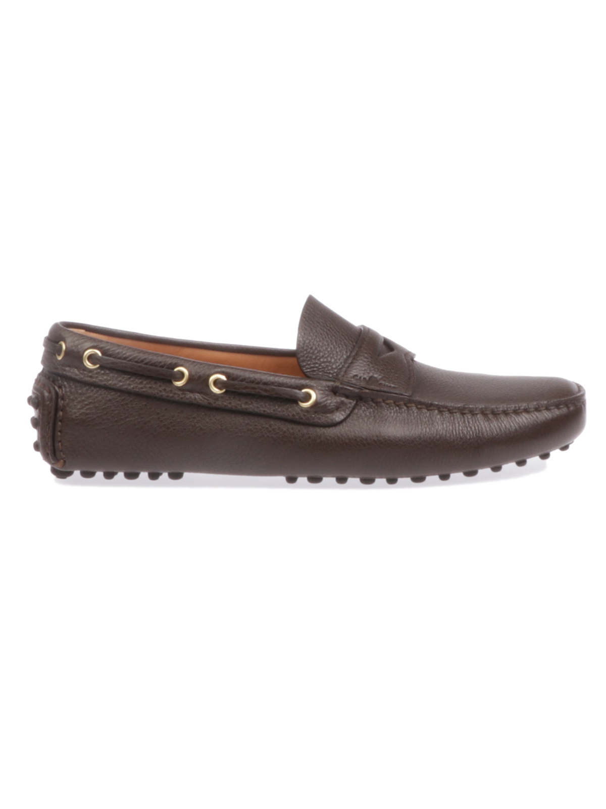 CAR SHOE Mocassino Driving Uomo Daino Caffè | KUD615F0201 | Botta \u0026 B  Abbigliamento