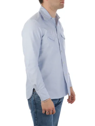 Immagine di FORTELA | Camicia Uomo Texana in Cotone Oxford