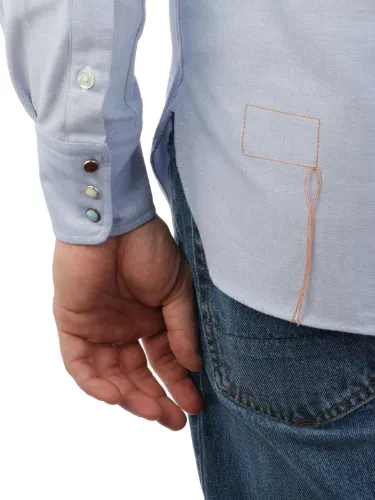 Immagine di FORTELA | Camicia Uomo Texana in Cotone Oxford