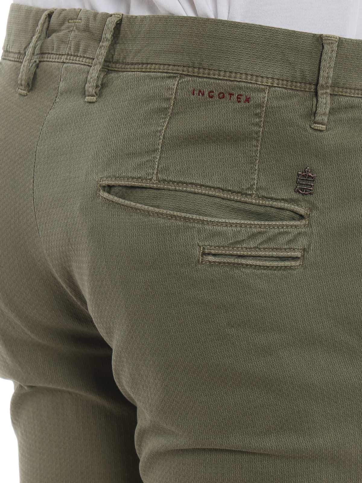INCOTEX Pantaloni Uomo Chino Stretch 719 | 10S103.90810 | Botta \u0026 B  Abbigliamento
