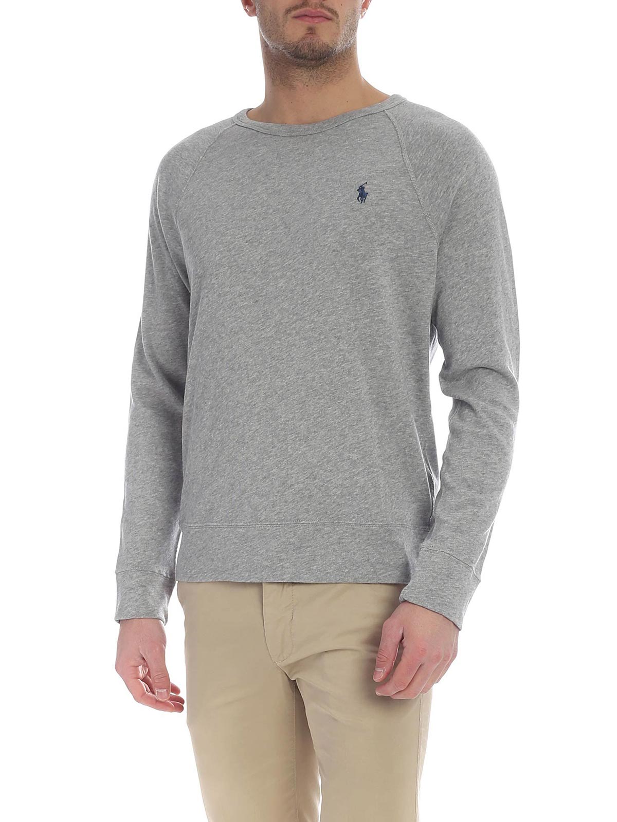 ralph lauren grey sweatshirt mens