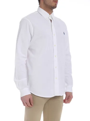 Immagine di POLO RALPH LAUREN | Camicia Uomo in Cotone Piqué