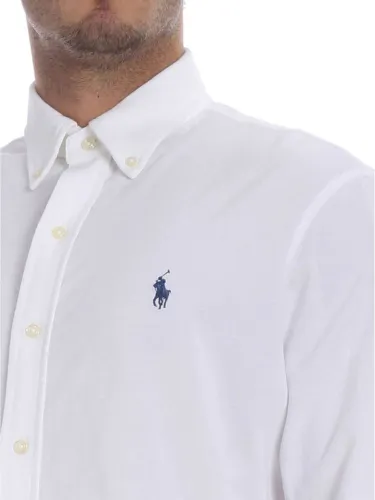 Immagine di POLO RALPH LAUREN | Camicia Uomo in Cotone Piqué