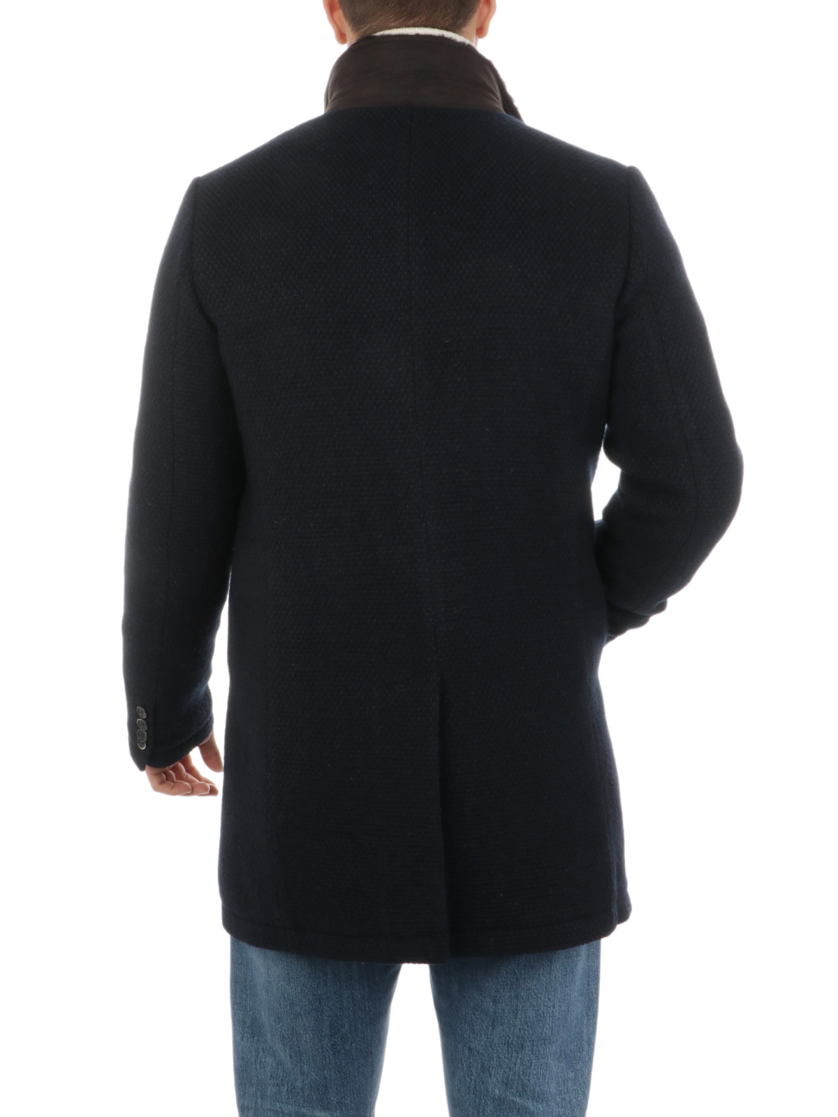 Picture of GIMO'S | Men's Honeycomb Wool Coat