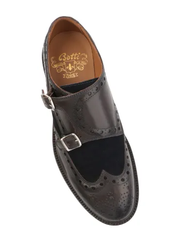 Picture of BOTTI | Men's Runch Leather and Suede Loafers