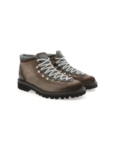 Picture of BOTTI | Men's Suede and Fabric Ankle Boots
