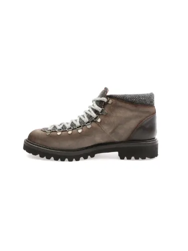 Picture of BOTTI | Men's Suede and Fabric Ankle Boots
