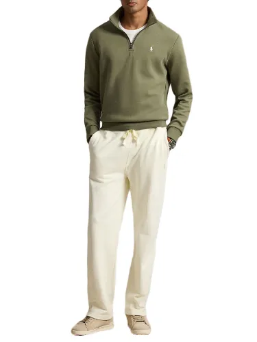 Immagine di POLO RALPH LAUREN | Felpa Uomo con Zip Corta in Cotone