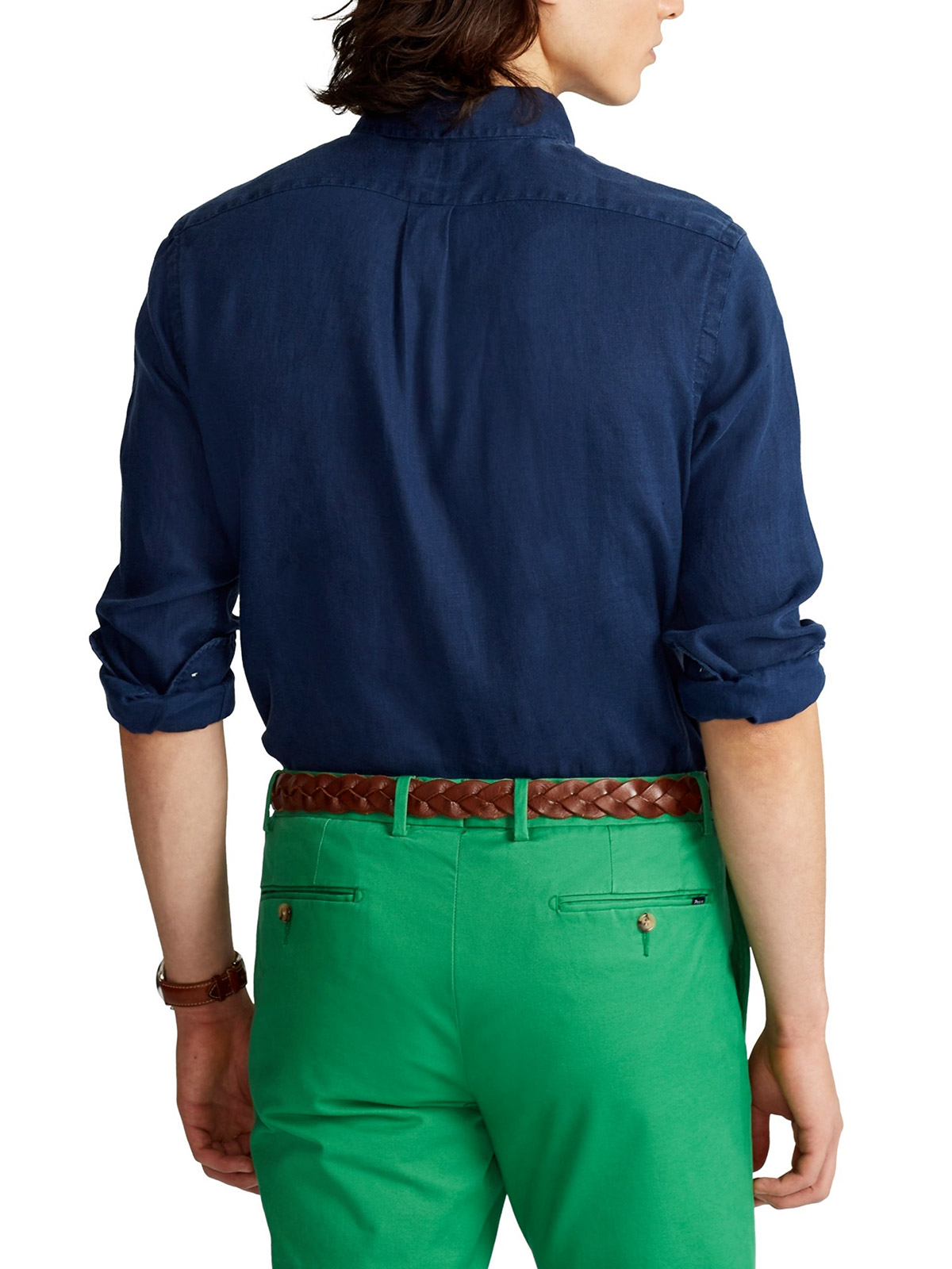 Picture of POLO RALPH LAUREN | Men's Slim Fit Linen Shirt