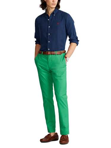 Immagine di POLO RALPH LAUREN | Camicia Uomo Slim in Lino