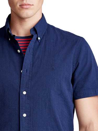 Immagine di POLO RALPH LAUREN | Camicia Uomo in Cotone Seersucker