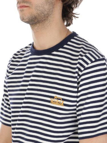 Immagine di WOOLRICH | T-Shirt Uomo Striped in Cotone