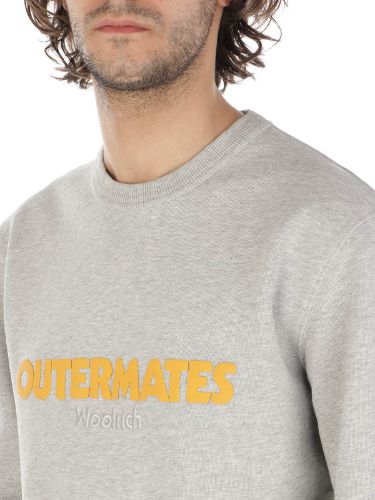 Immagine di WOOLRICH | Felpa Uomo Outermates in Cotone