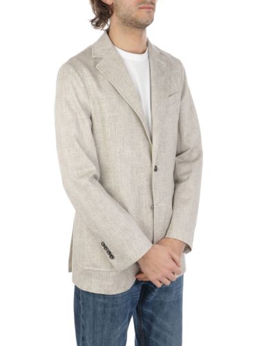Picture of CIRCOLO 1901 | Men's Herringnone Stretch Cotton Blazer