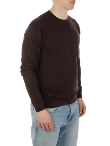 Picture of MALO | Men's Cashmere and Silk Roundneck Sweater