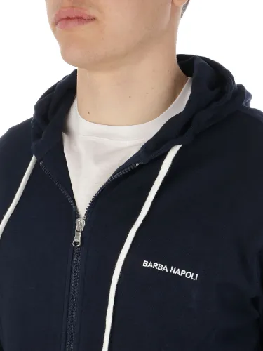 Picture of BARBA | Men's Full Zip Cotton Sweatshirt