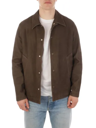 Picture of VALSTAR | Men's Suede Ted Coach Jacket