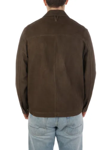 Picture of VALSTAR | Men's Suede Ted Coach Jacket