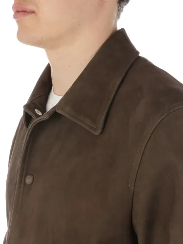 Picture of VALSTAR | Men's Suede Ted Coach Jacket