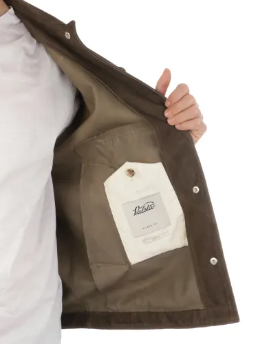 Picture of VALSTAR | Men's Suede Ted Coach Jacket