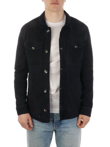 Picture of GIMO'S | Men's Suede Buttoned Jacket