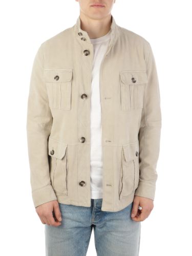Picture of GIMO'S | Men's Suede Field Jacket