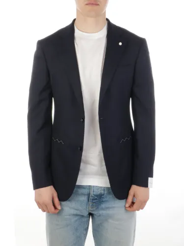 Immagine di LUIGI BIANCHI MANTOVA | Giacca Sartoriale Uomo in Lana Stretch