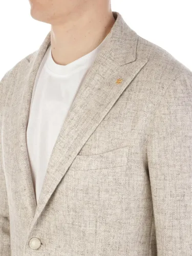 Picture of TAGLIATORE | Men's Viscose and Linen Jacket