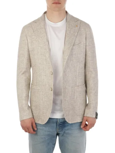 Picture of TAGLIATORE | Men's Viscose and Linen Jacket