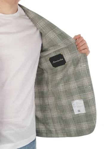 Picture of SARTORIO | Men's Wool and Silk Tailored Blazer