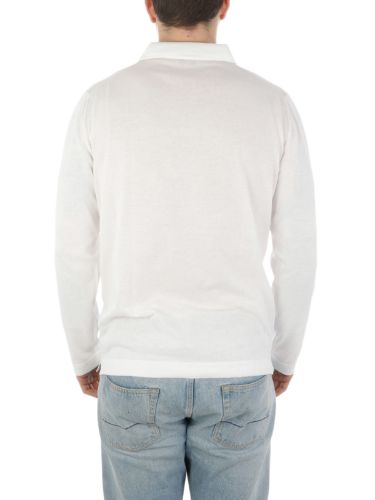 Picture of MAGAZZINO RICAMBI | Men's Emilcotoni Cotton Long Sleeve Polo
